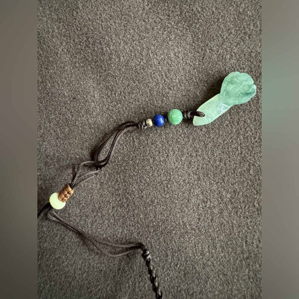 Hand-woven silver necklace - Picture 6 of 7